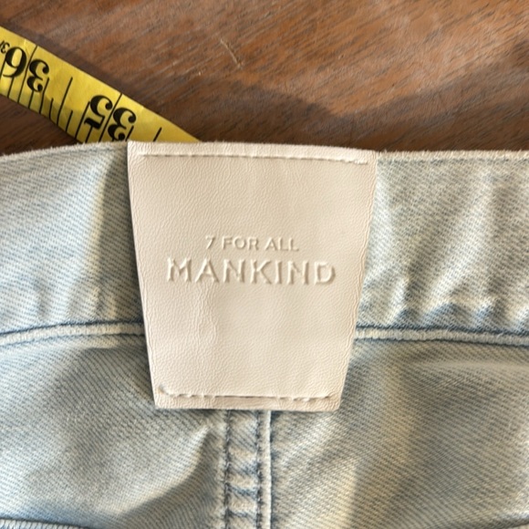NWOT 7 For All Mankind Light Blue Barrel Style Women's Jeans Isadora Size 28 - Picture 13 of 13